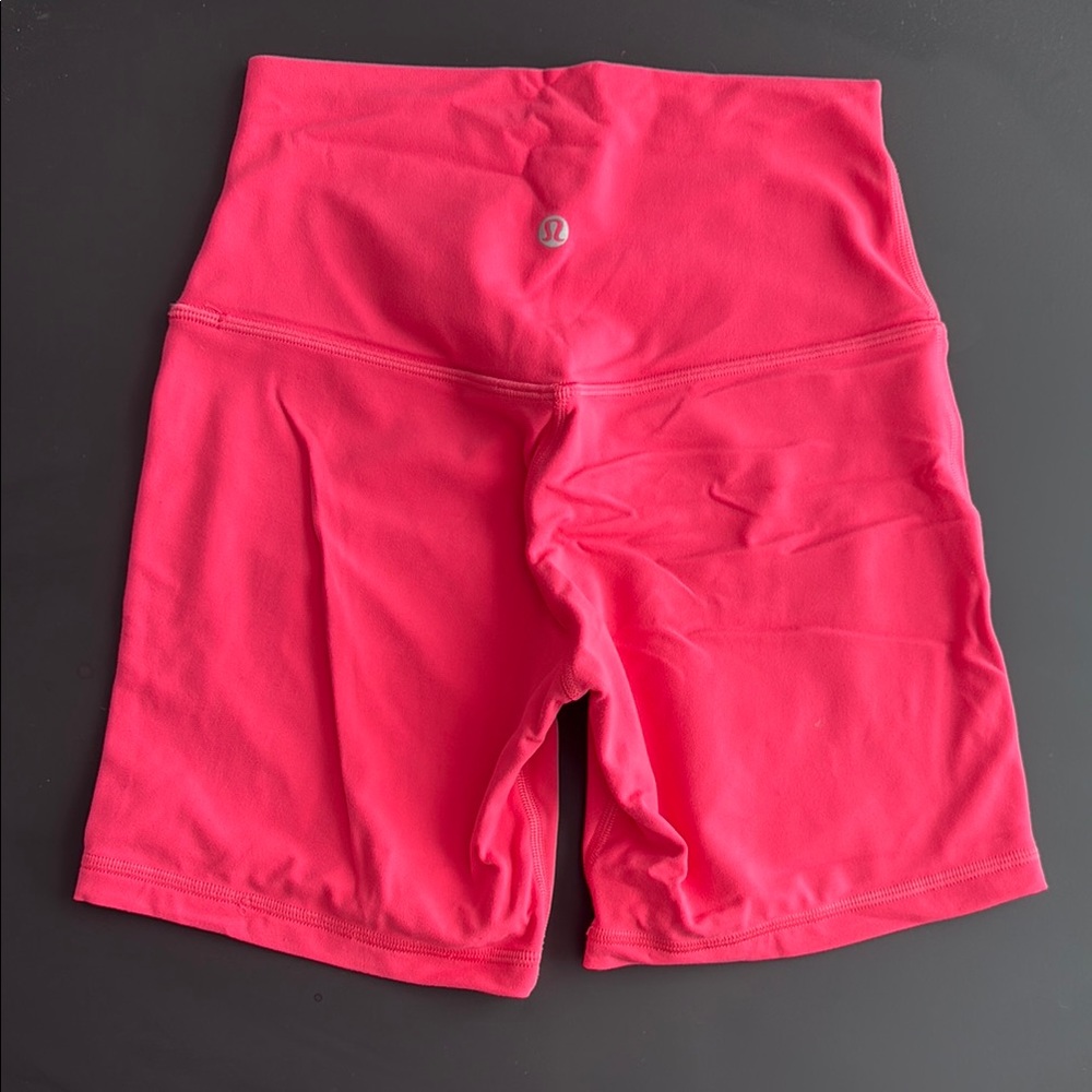 Lulu Align High-Rise Short 6” - Picture 2 of 4